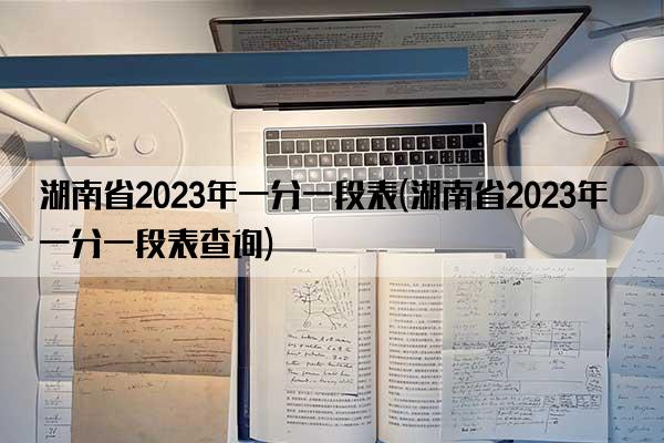 湖南省2023年一分一段表(湖南省2023年一分一段表查询)